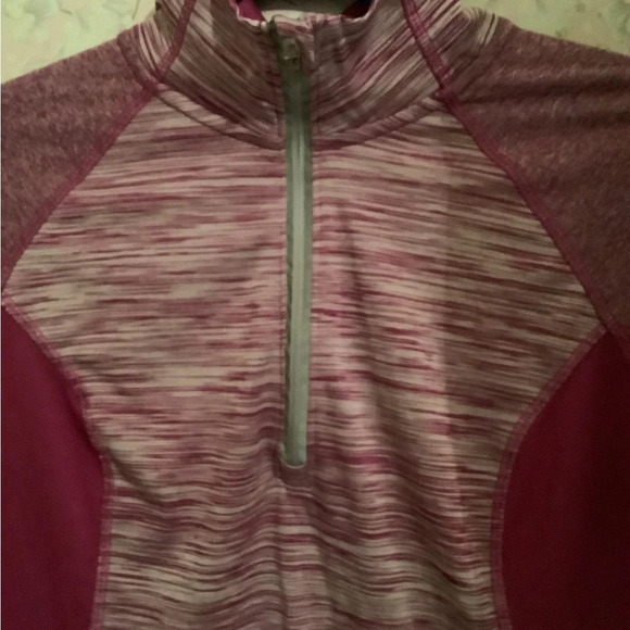 AVIA~SPORT SHIRT~MARBLED~PINK~M - Picture 2 of 5